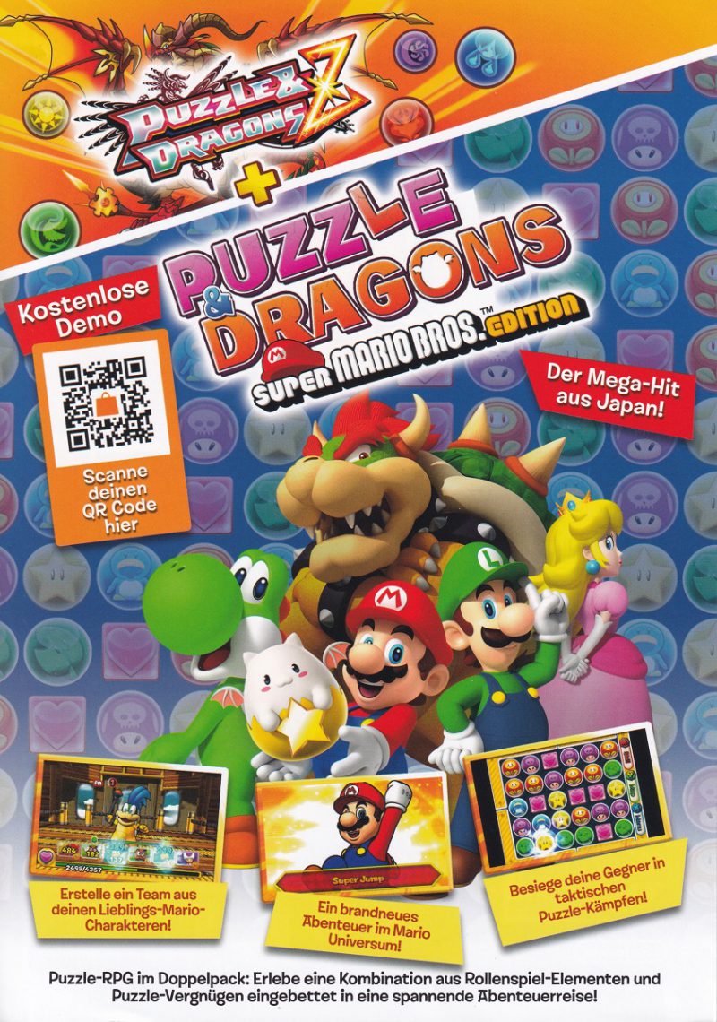 Puzzle & Dragons Super Mario Bros. Edition Promotendo